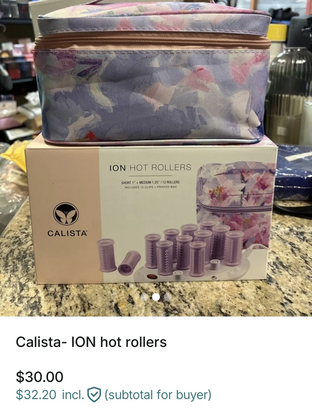 Ion Hot Rollers - Lavender Set